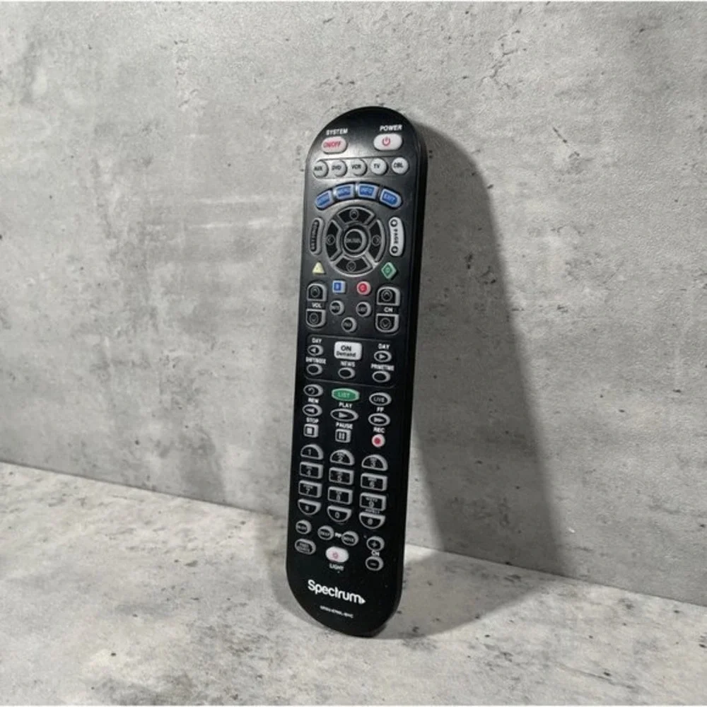 SPECTRUM Time Warner Cable TV‎ DVD Remote Control UR5U-8780L-BHC Controller